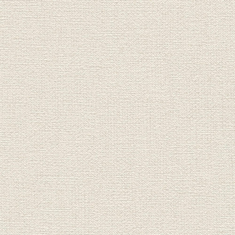 Organic Plain wallpapers with linen look, without PVC: cream - 1363151 AS Creation