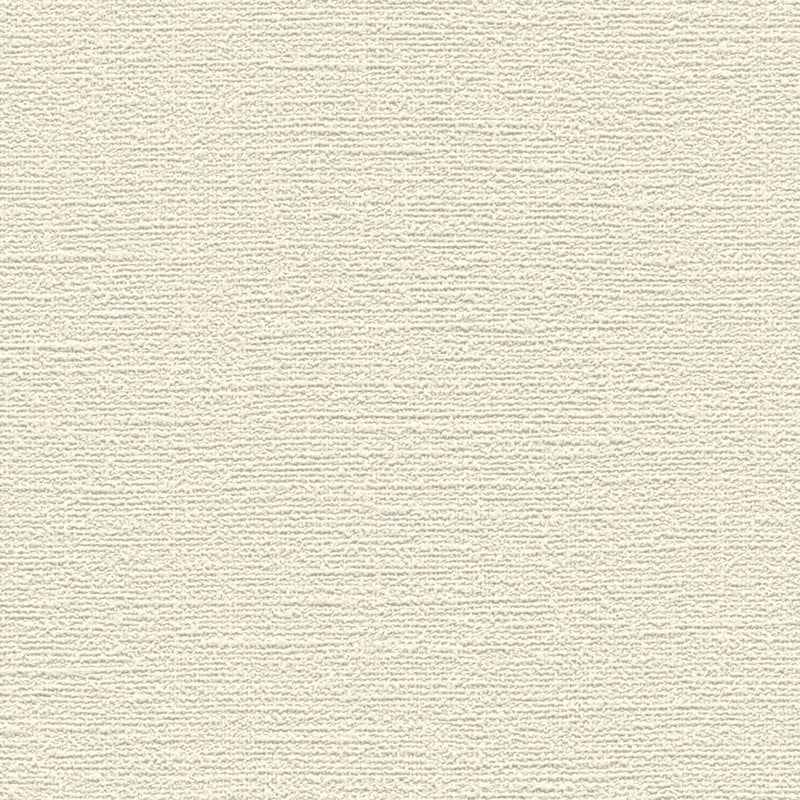 Ekoloģiskas vienkrāsainas tapetes ar lina izskatu, bez PVC: silti baltā - 1336345 AS Creation