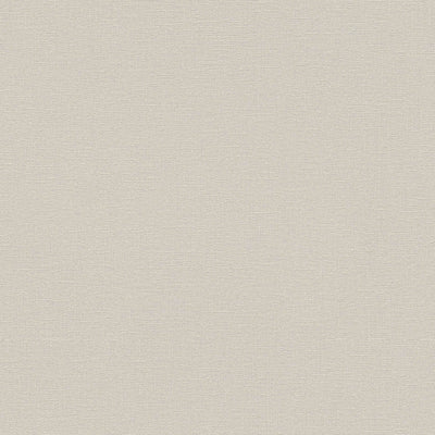 Organic Plain wallpapers with linen look, PVC-free: warm grey - 1336343 AS Creation