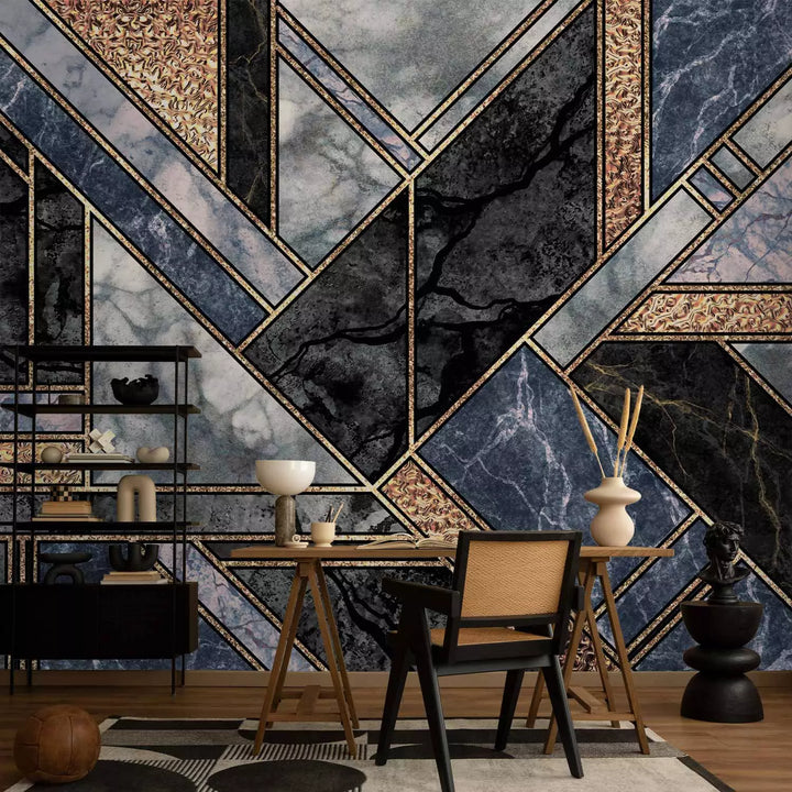 Valokuvatapetti - Kivigeometria (kolmas muunnos), 142361