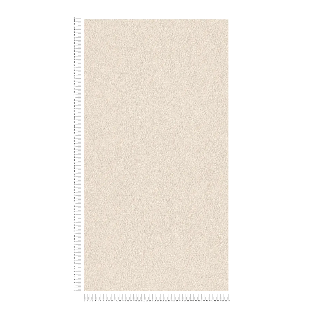 Elegantas tapetes ar delikātu zigzaga rakstu un tekstila efektu AS Creation