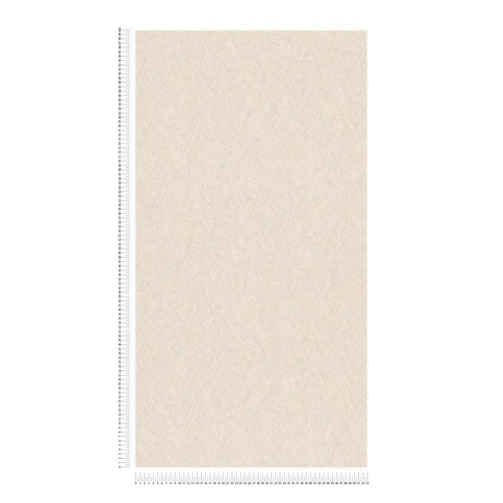 Elegantas tapetes ar delikātu zigzaga rakstu un tekstila efektu AS Creation