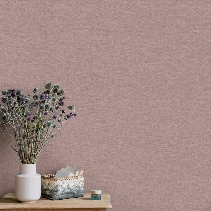 Tapetti RASCH 2576465 | Kuparisävy pehmeällä hohteella