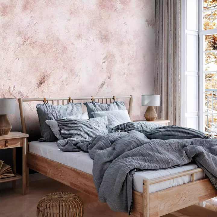 Fototapeet abstraktse joonistusega - Time Expression in Pink, 142697