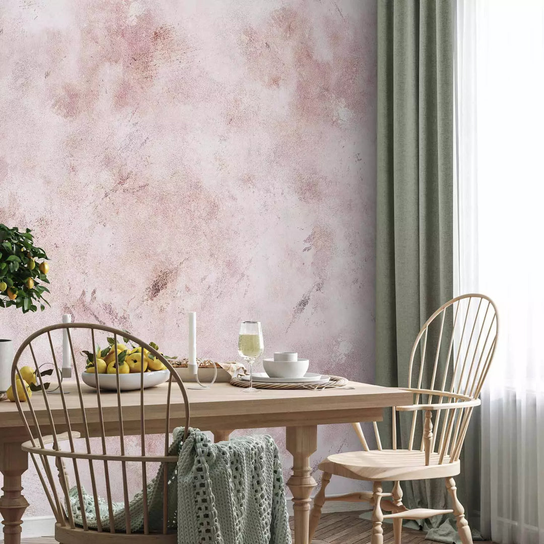 Fototapeet abstraktse joonistusega - Time Expression in Pink, 142697