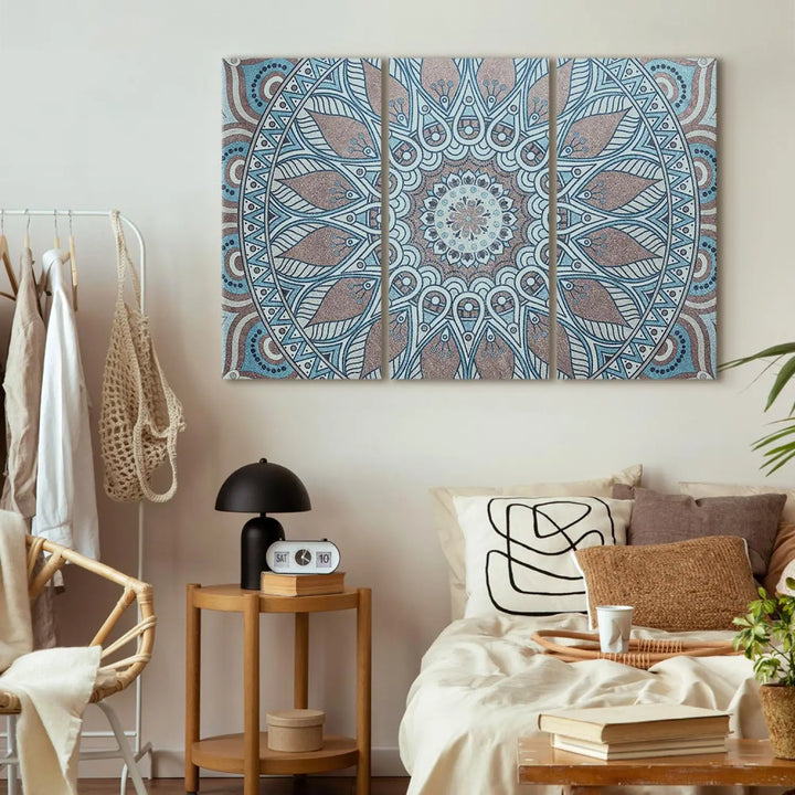 Glezna (Triptihs) - Miera ģeometrija: Etniskā mandala, 108020