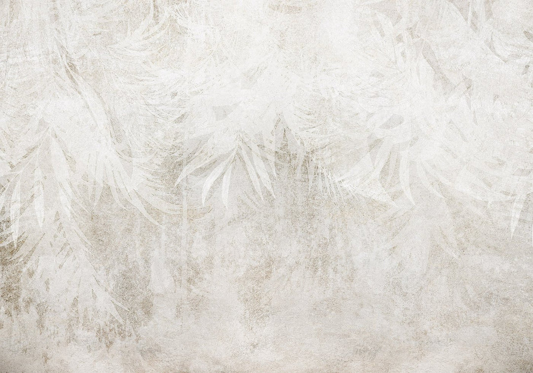 Fototapeet - beež abstraktne taust lehtedega, 148598