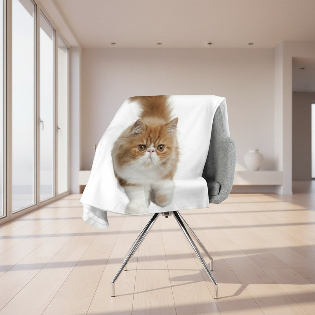 Флисовый плед Пушистое счастье