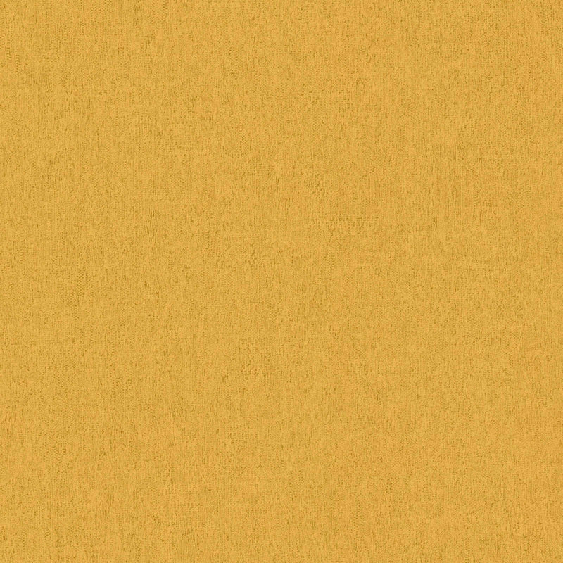 Non-woven Matt wallpaper with textured appearance: yellow, 1372243 AS Creation