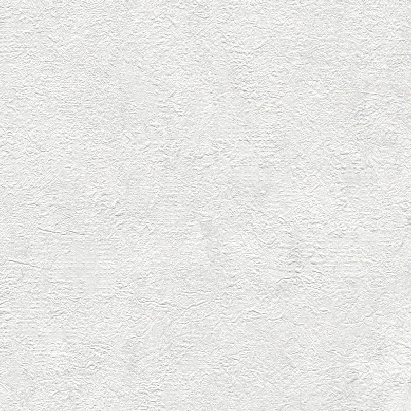 Non-woven wallpaper with stucco look in light grey, 1376053 AS Creation