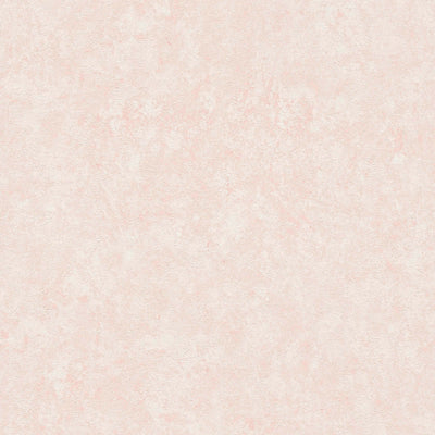 Non-woven wallpaper with stucco look in pink, 1376056 AS Creation