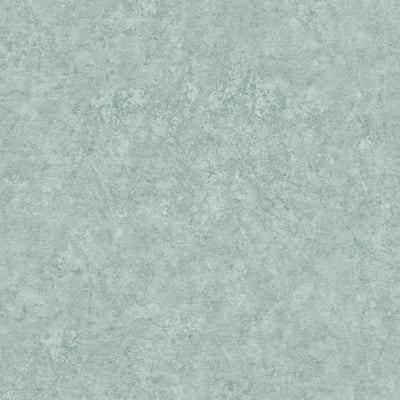 Non-woven wallpaper with plaster look in green, 1376057 AS Creation