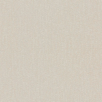 Non-Woven wallpapers with fabric structure in light gloss beige, 1372166 AS Creation