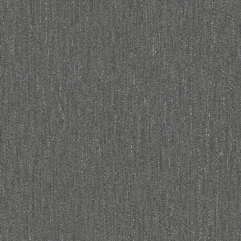 Non-Woven wallpapers with fabric structure - black, silver - 1372173 AS Creation