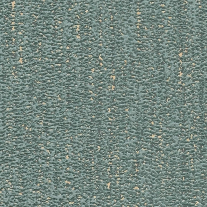 Флизелиновые обои с тканевой структурой - зеленый и золотой, 1372172 AS Creation
