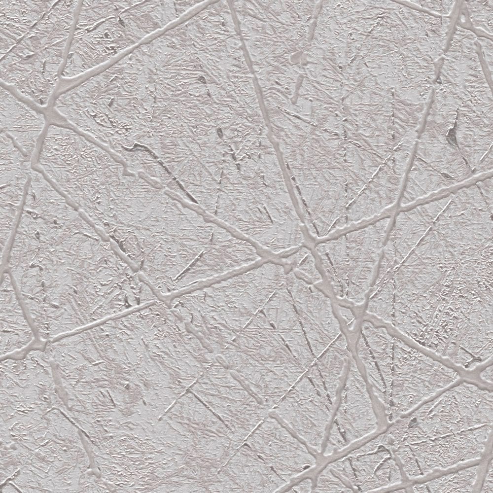 Flizelīna tapetes ar grafisko līniju rakstu pelēkā krāsā - 1375134 AS Creation