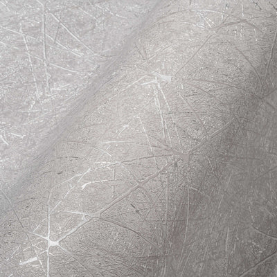 Флизелиновые  Обои с графическим линейным рисунком серого цвета, 1375134 AS Creation
