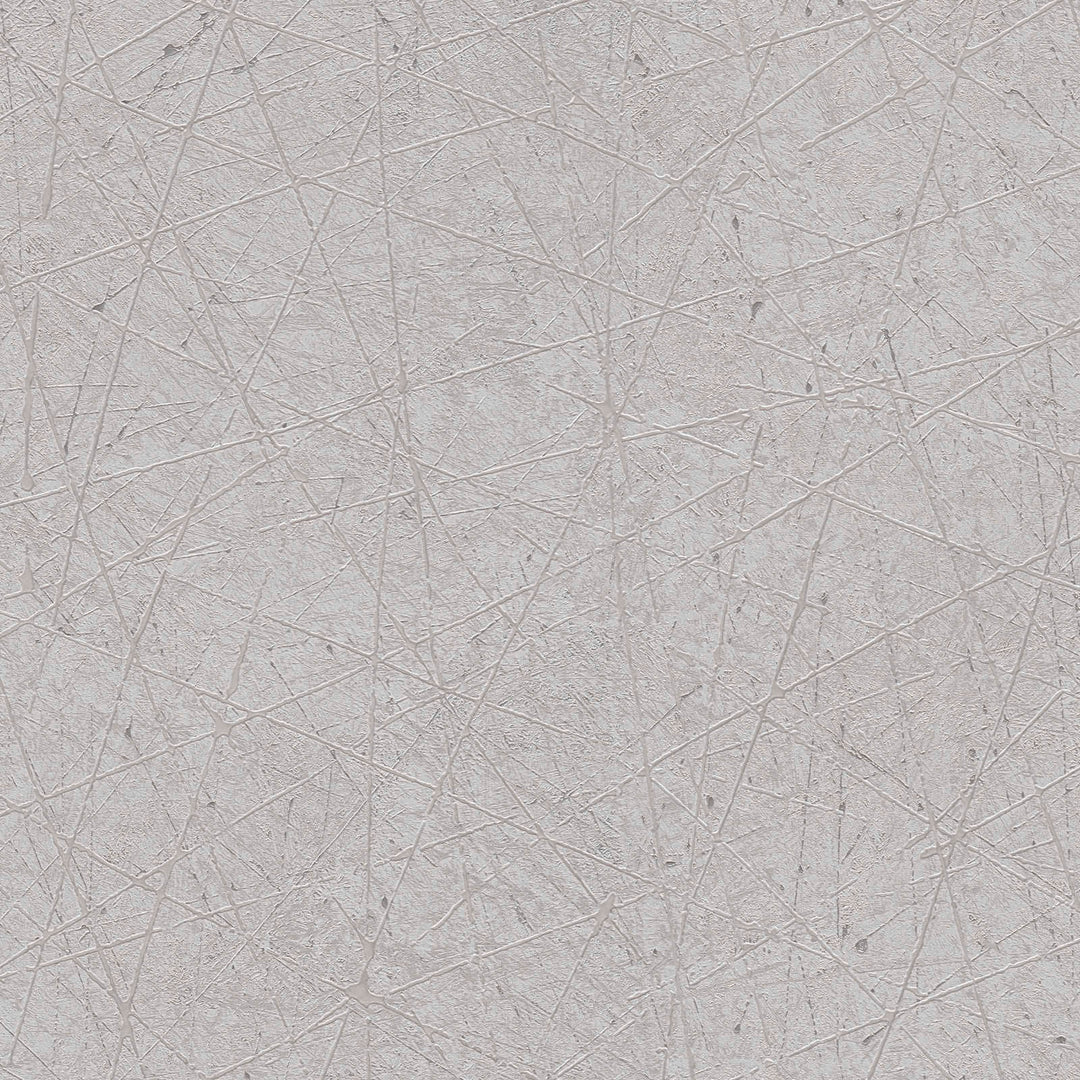 Flizelīna tapetes ar grafisko līniju rakstu pelēkā krāsā - 1375134 AS Creation