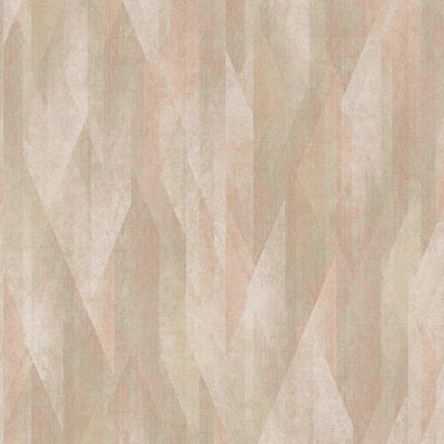 Flizelininiai tapetai su grafiniu deimanto dizainu - smėlio spalvos, rudi, 1373603 AS Creation