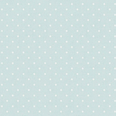 Non-Woven wallpapers with fine dots: light blue, 1373055 AS Creation