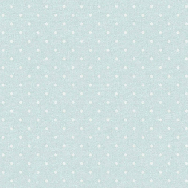 Non-Woven wallpapers with fine dots: light blue, 1373055 AS Creation