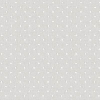 Non-Woven wallpapers with fine dots: grey, 1373056 AS Creation