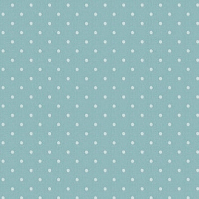 Non-Woven wallpapers with fine dots: blue, 1373060 AS Creation
