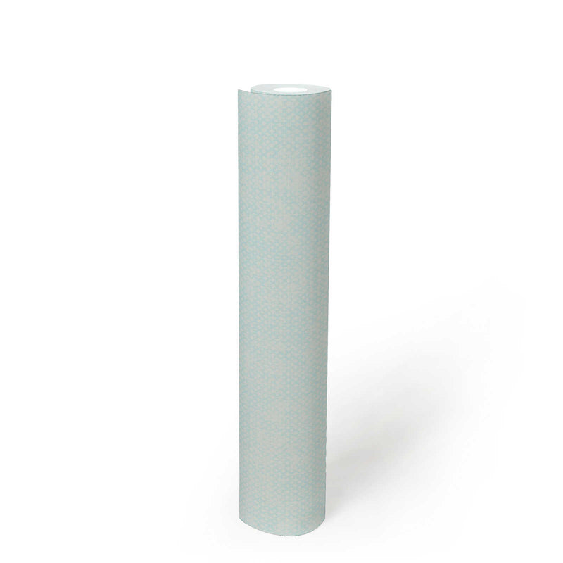 Flizelīna tapetes ar smalku faktūru: zilā, baltā krāsā - 1373031 AS Creation