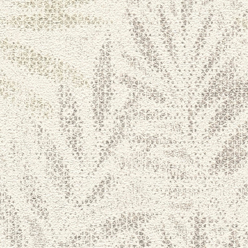 Флизелиновые  Обои с глянцевым рисунком листьев в светлых тонах, 1374042 AS Creation