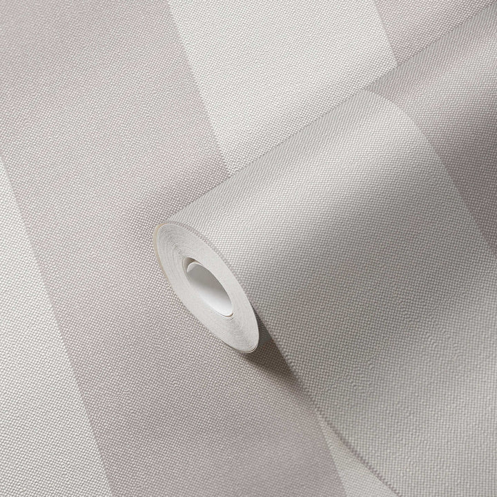Flizelīna tapetes ar svītrām bēšos toņos – Neitrāls un elegants sienas risinājums | 1411225 AS Creation