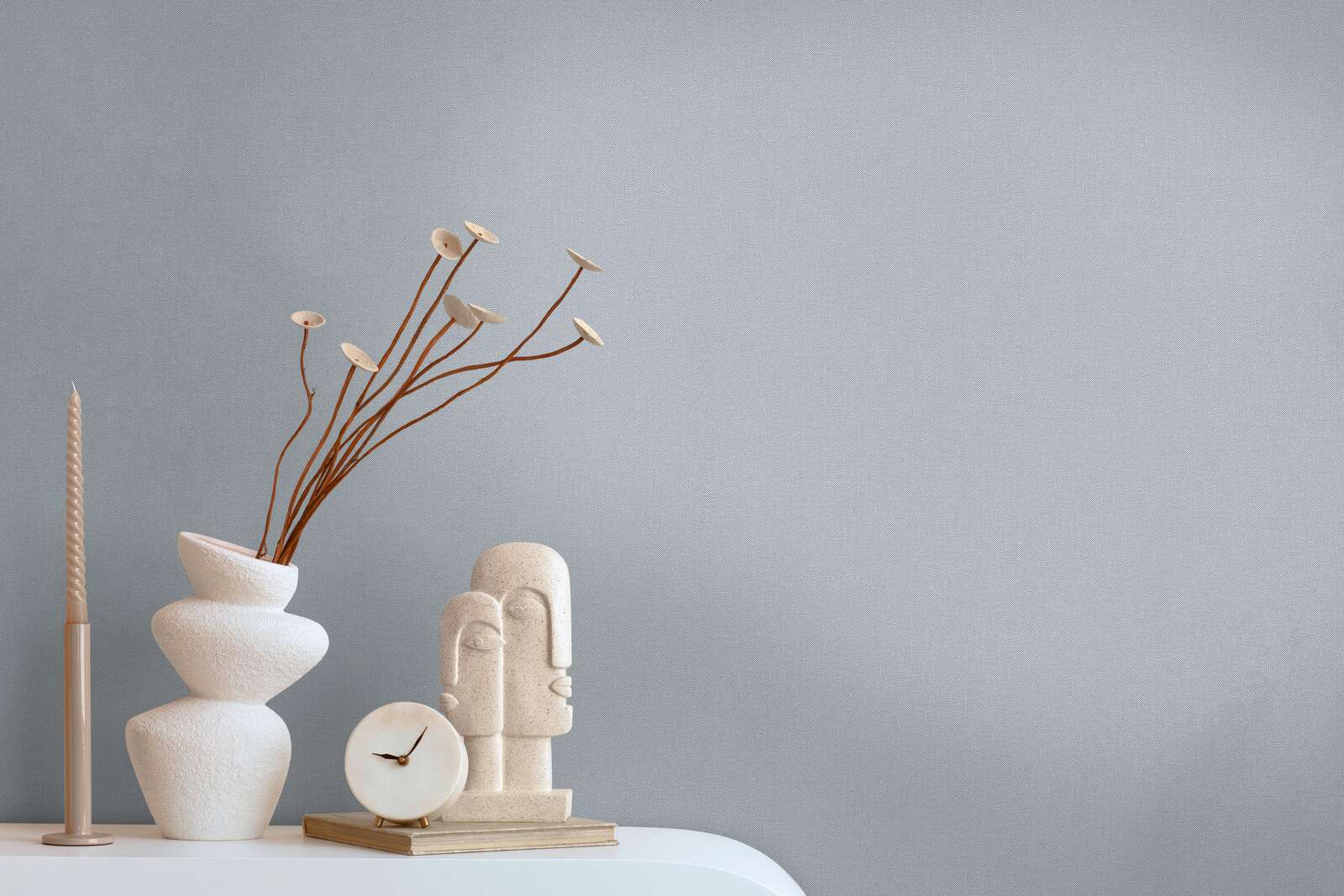 Flizelino tapetai mėlynos spalvos tekstūra - rami ir stilinga sienų danga | 1410621 AS Creation