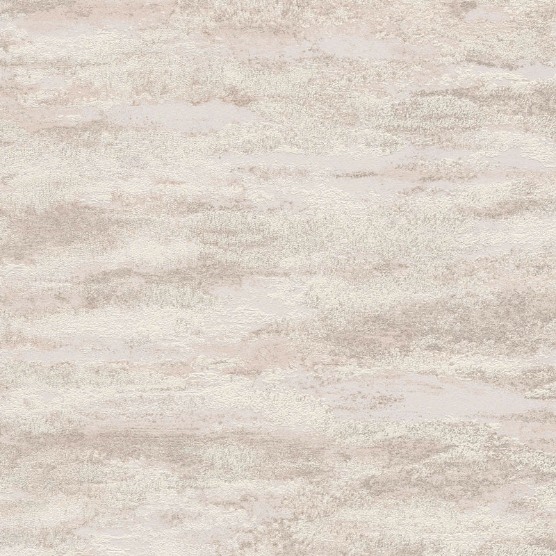 Non-Woven wallpapers with light wavy pattern and shimmer effect, beige, 1372413 AS Creation