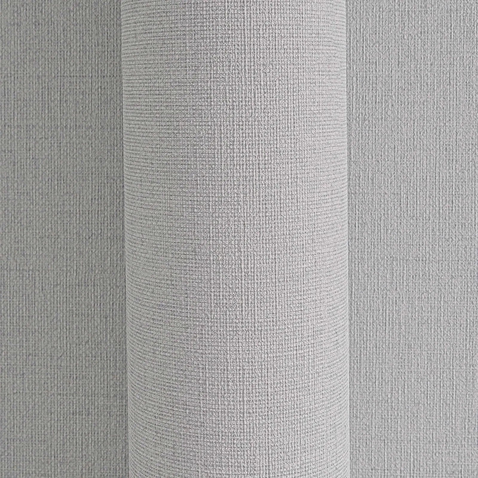 Flizelīna tapetes - auduma tekstūra pelēkos toņos, 1415023 AS Creation