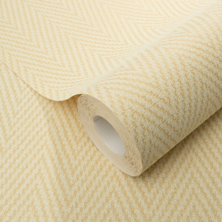 Flizelīna tapetes Erismann – Zig-zag raksts dzeltenos toņos, 4011643 Erismann