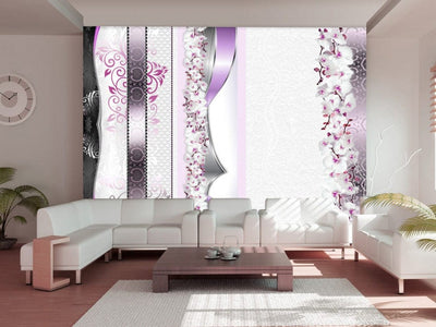 Fototapetes 60250 Orhideju parāde violetā krāsā G-ART