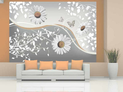 Valokuvatapetti 60846 Flying Daisies G-ART