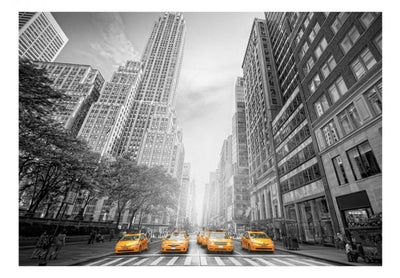 Fototapetes 61515 Ņujorka - dzelteni taksometri G-ART