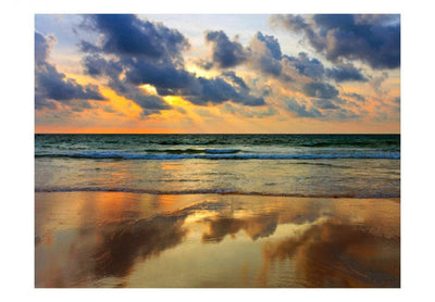 Valokuvatapetti 61689 Kaunis auringonlasku merellä G-ART