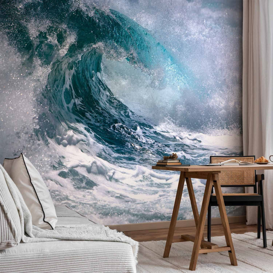 Fototapetes ar skaistu dabas spēku - Okeāna vilnis, 61700 G-ART