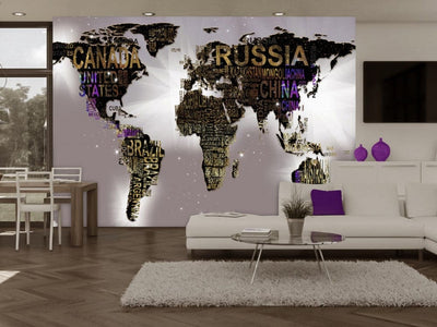 World maps - photo wallpapers, canvases and boards