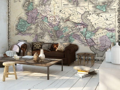 World maps - photo wallpapers, canvases and boards