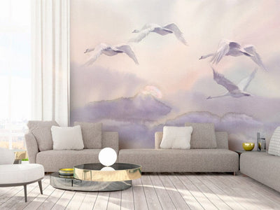 Wall Murals 97993 Flying Swans G-ART