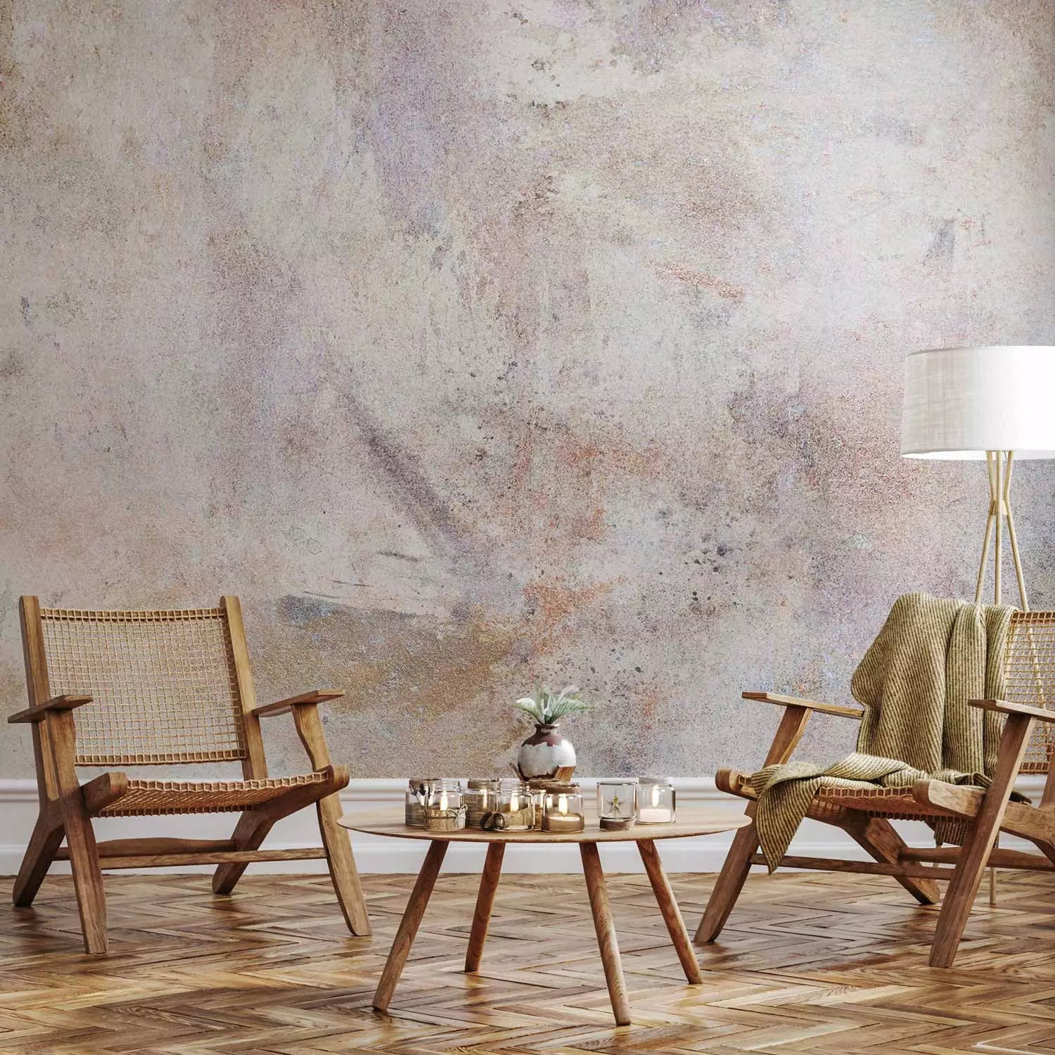 Fototapetes - Abstrakts fons pieklusinātās krāsās - 143793 G-ART