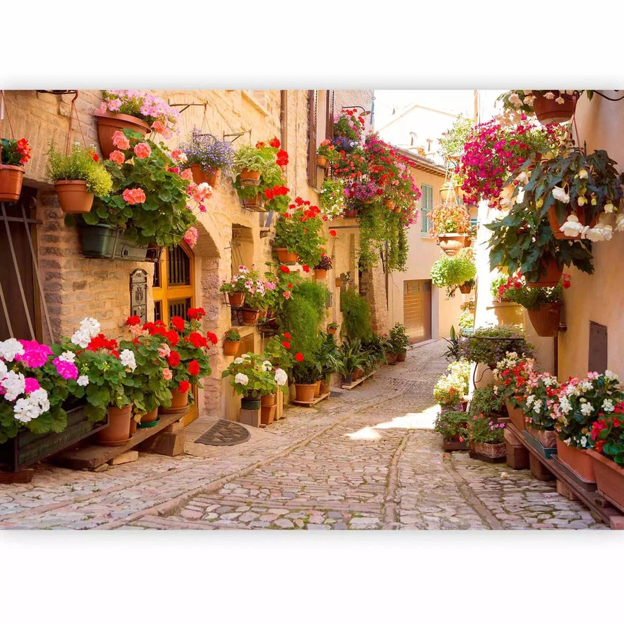 Fototapetes ar 3D optisku ilūziju - Aleja Italijā, 94898 Tapetenshop.lv