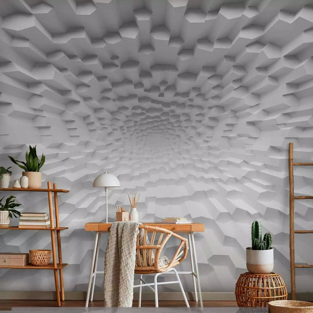 Fototapetes ar 3D optisku ilūziju - Bezdibenis, 90598 Tapetenshop.lv