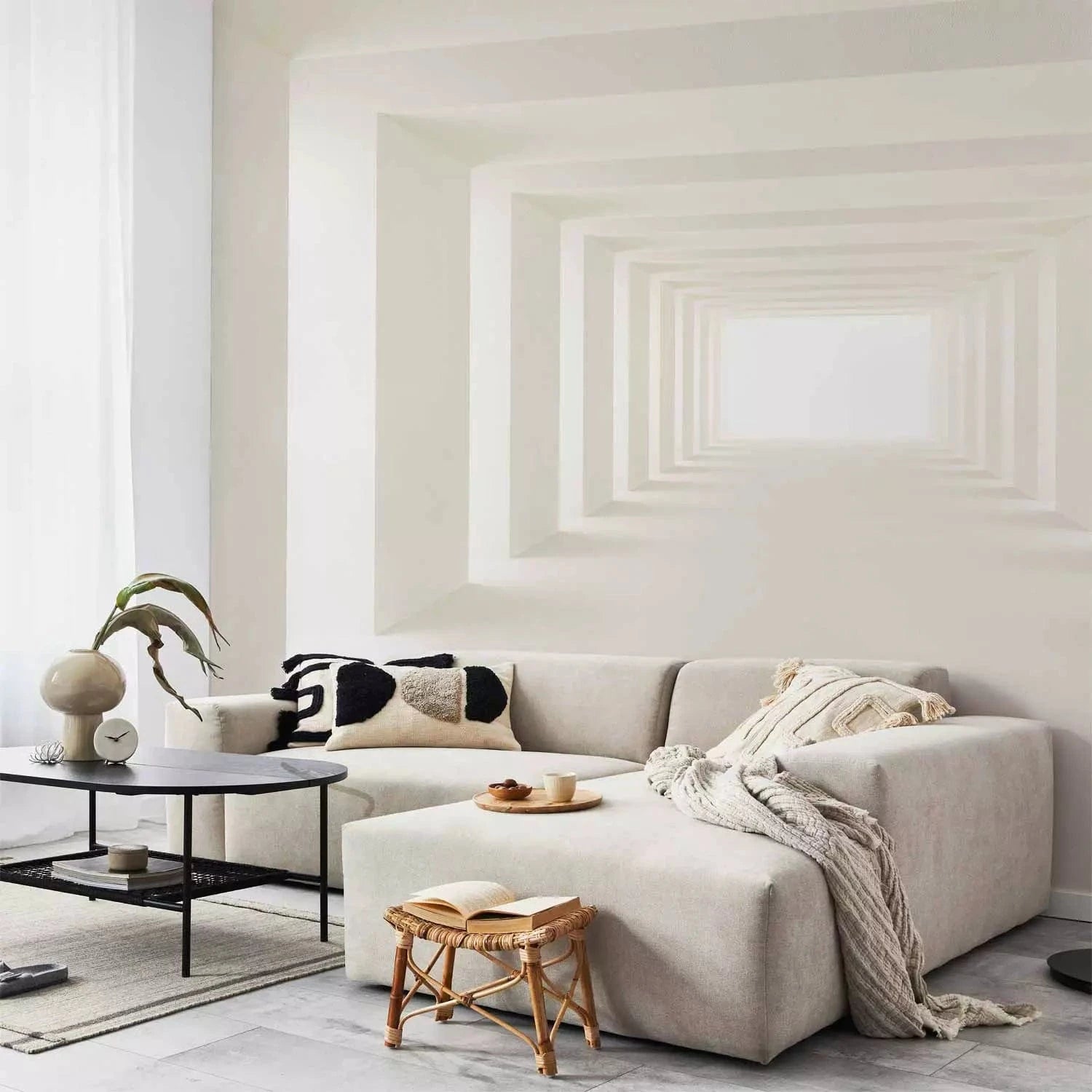 Fototapetes ar 3D optisku ilūziju - Gaisma, 94216 Tapetenshop.lv