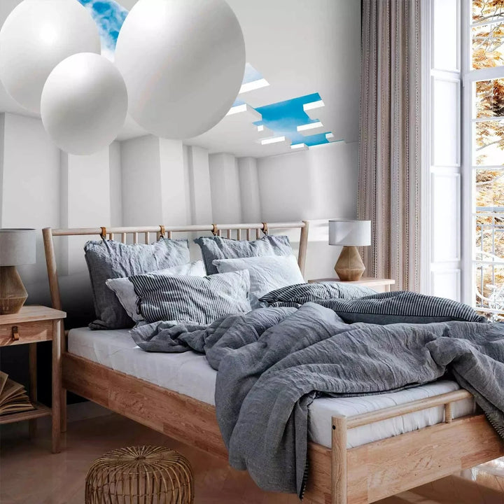 Fototapetes ar 3D optisku ilūziju - Nākotnes arhitektūra, 94899 Tapetenshop.lv