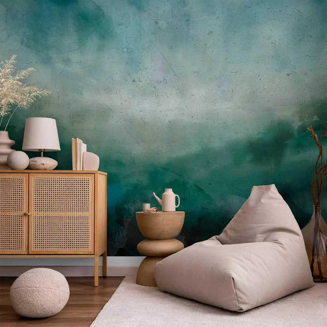 Fototapetes ar abstrakciju - Malahīta ainava - 135669 G-ART