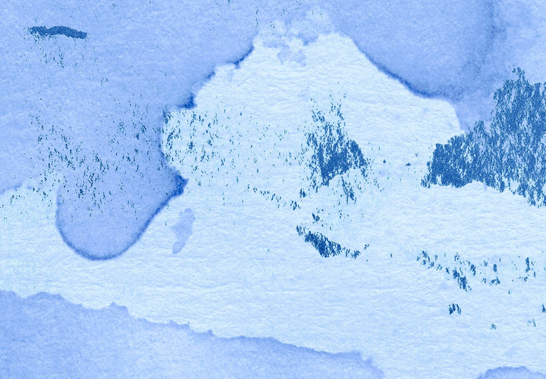 Fototapetes ar abstrakta fonu - Abstraktā migla zilā krāsā - 143186 G-ART