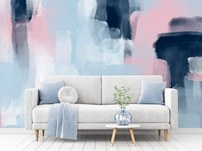 Wall Murals with abstract background - Harmonious colours, 142806 G-ART